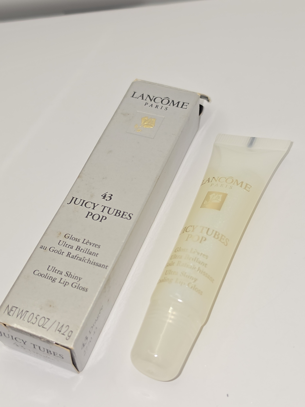 RARE Lancome Juicy Tubes Pop Lip Gloss - 43- "DRAGÉE" **DISCONTINUED!**